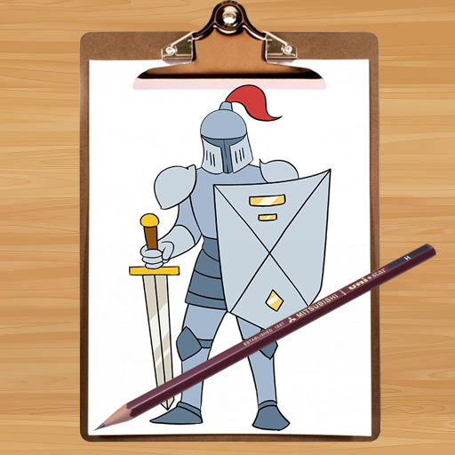 How to Draw a Knight Easy