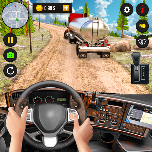 Oil Tanker Truck Driver Game