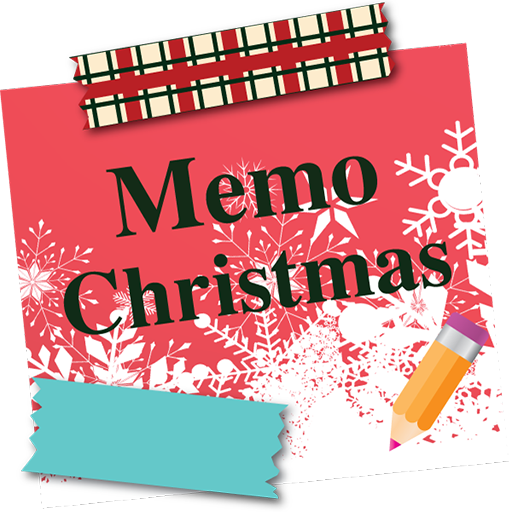 Sticky Memo Notepad Christmas