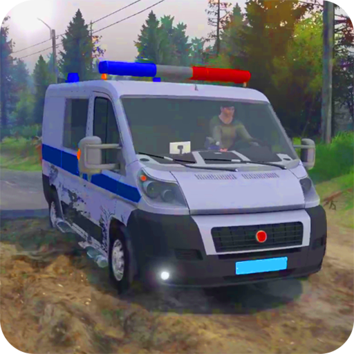 Offroad Police Van Drive Game