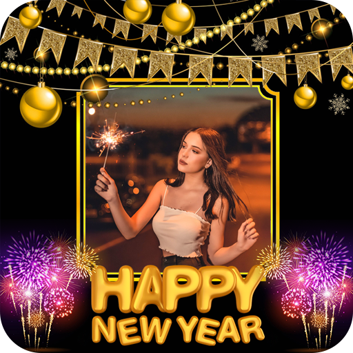 Happy New Year Photo Frame