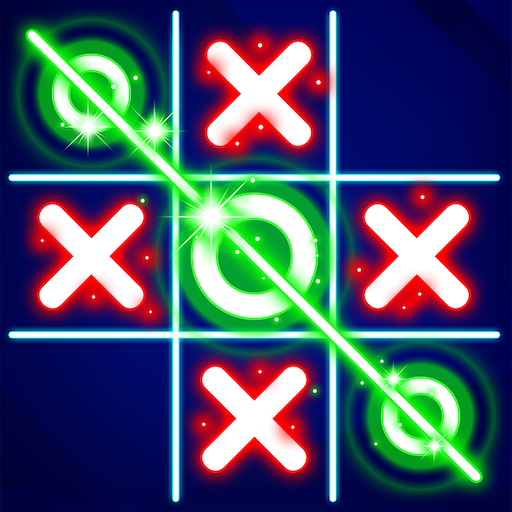 Tic Tac Toe Glow X 和 Os