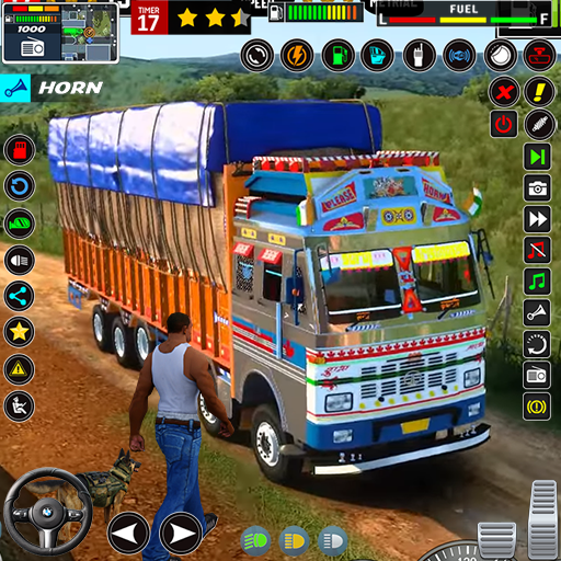 Gioco di guida camion indiano