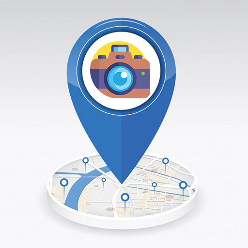 camera ng mapa ng gps - geotag