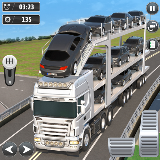 Car Transporter Truck Car Game