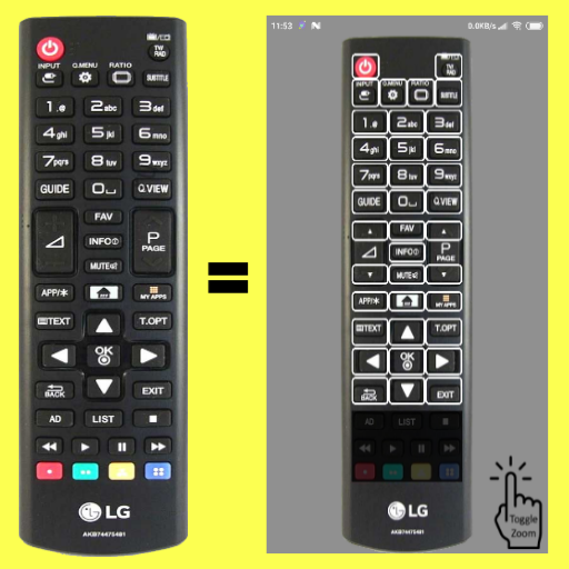 LG TV IR عن بعد لا توجد إعدادا