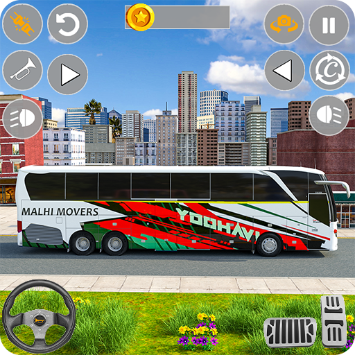 Game Mengemudi Bus Wisata 3d