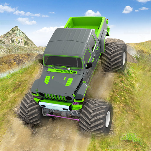 Monster- LKW Offroad Rennen