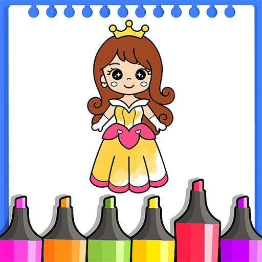 Princess Coloring Book