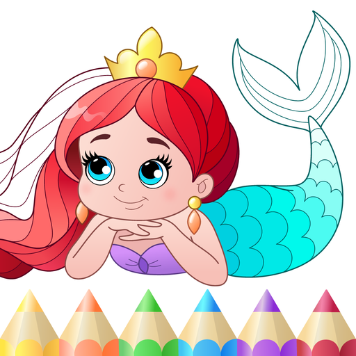 Juegos de colorear sirena