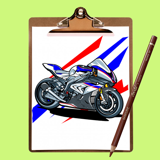 Dibujar moto fácilmente