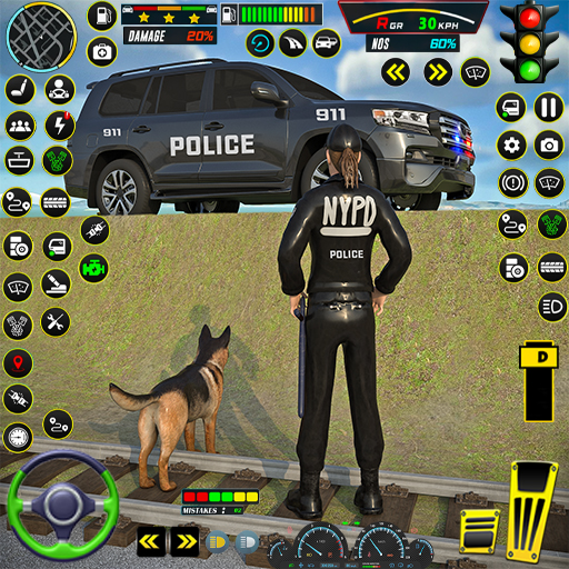 American Police Chase 3D-Spiel