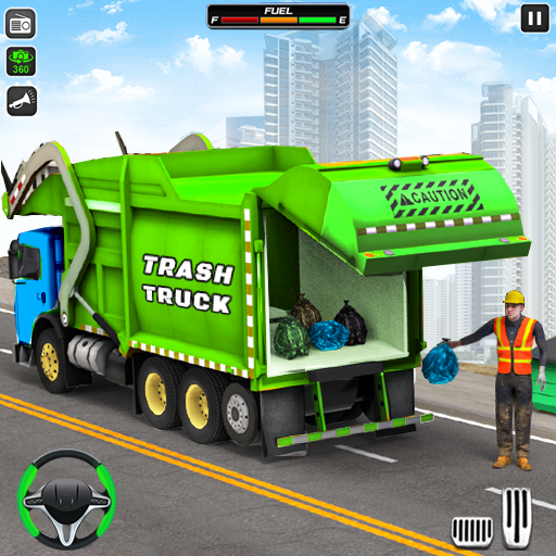 Trash Truck Games Simulator 3D