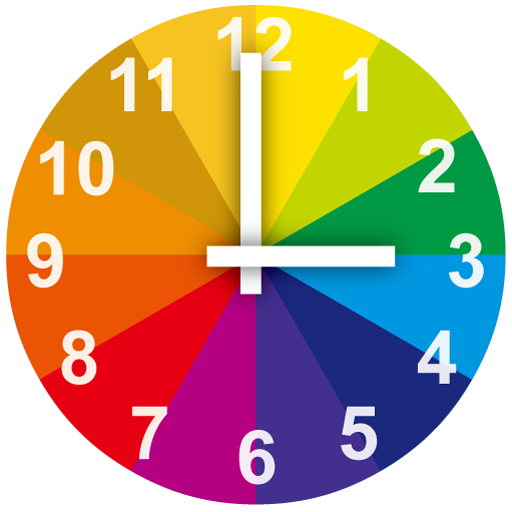 Rainbow Clock