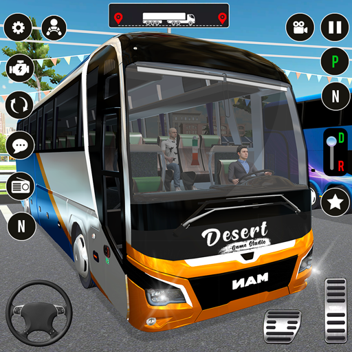 simulator bus game bus pelatih