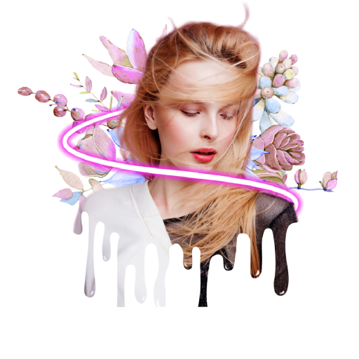 Drip and Neon Art Photo Editor