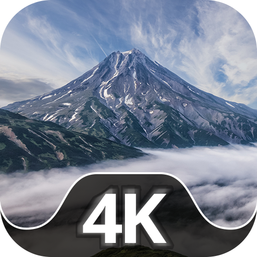 你的 4K 火山壁紙