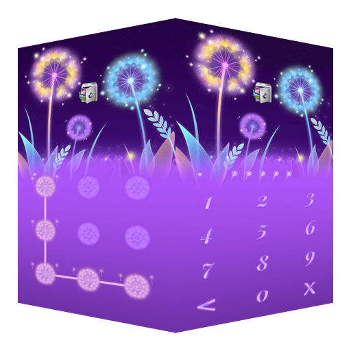 AppLock Live Theme Dandelion