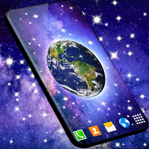 Earth in Space Live Wallpaper