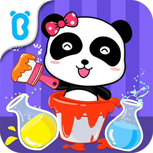 Baby Panda's Color Mixing