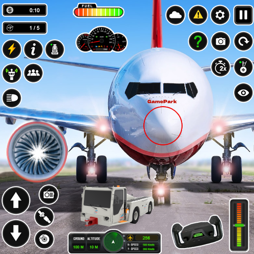 Pilot Simulator: Flugzeug Spie