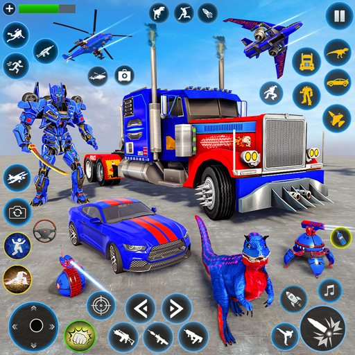 Politie Truck Robot Spel