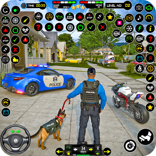 Polizeiauto: Cop Car Games 3d