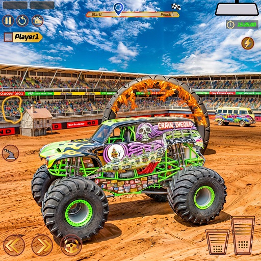 Truk Monster: Game Derby