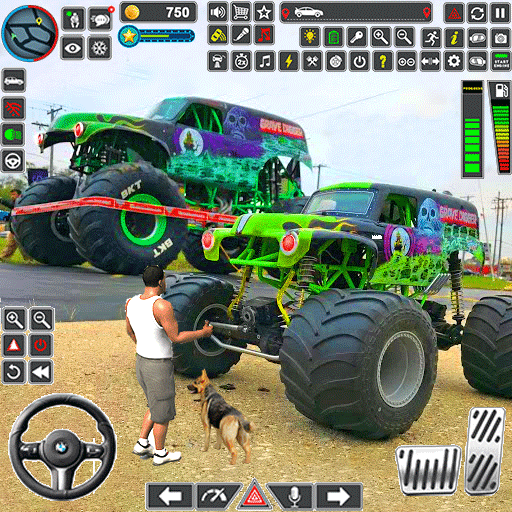 Monster truck 4x4 3d