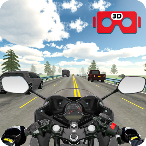 VR Highway Traffic Bike Racer