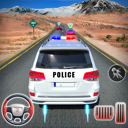 policía perseguir coche juegos